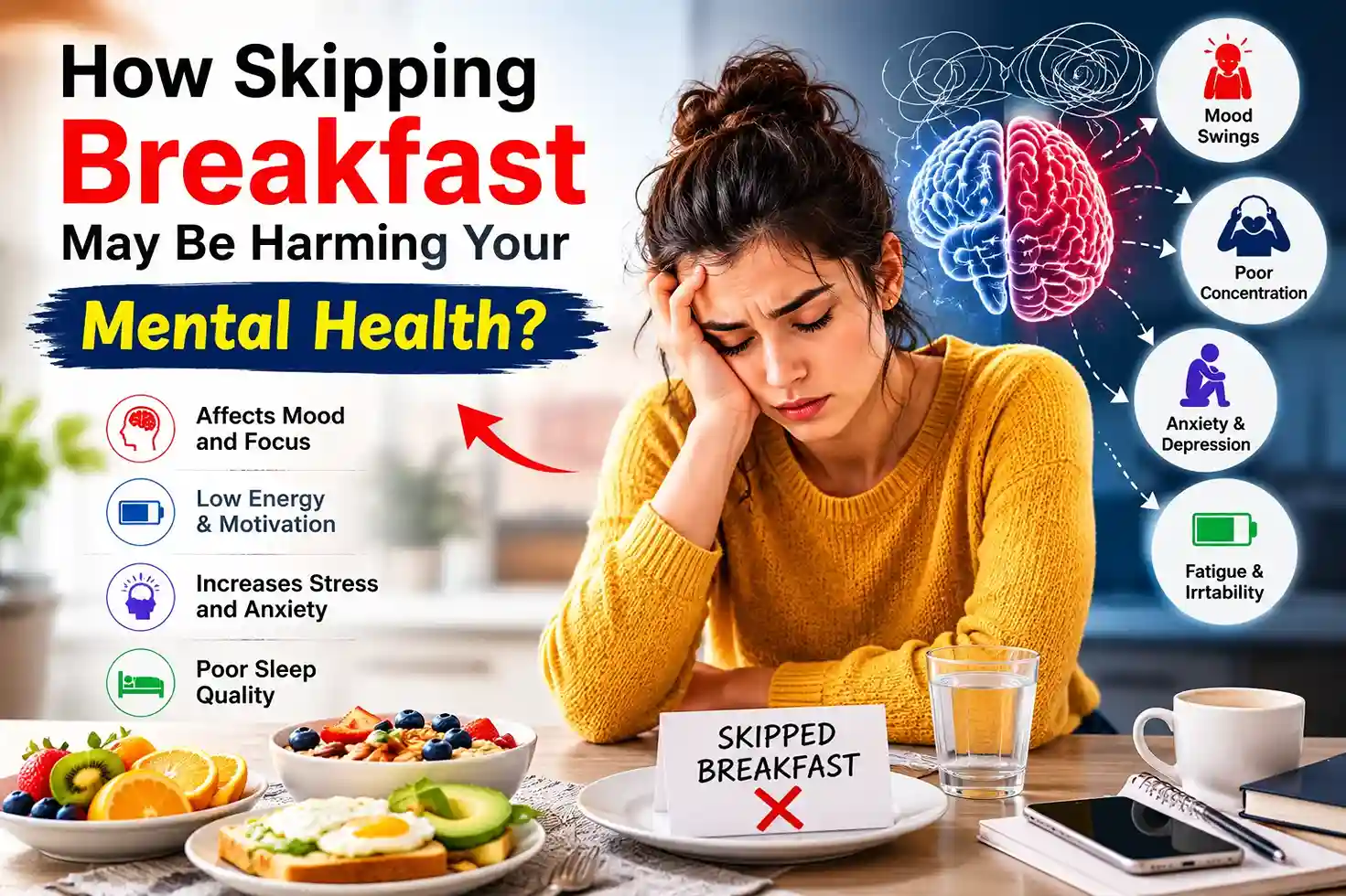 How Skipping Breakfast May Be Harming Your Mental Health?