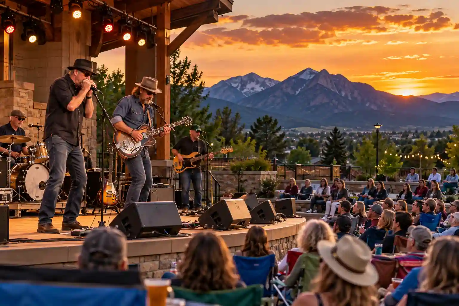 Delta Sonics outdoor concert and other Longmont events for today featuring live blues music