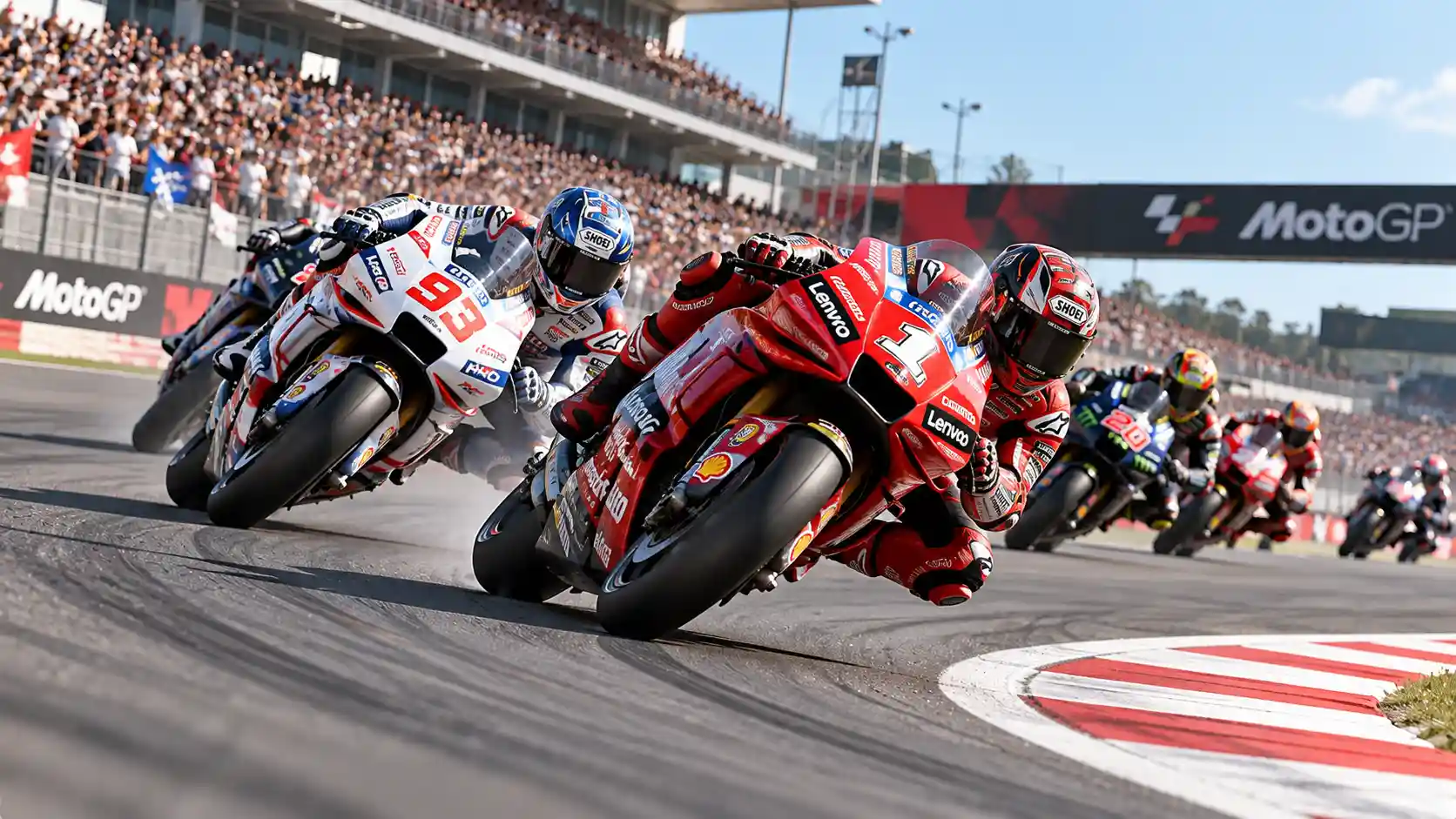 Viacom18 secures exclusive MotoGP™ rights for India featuring prototype racing motorcycles leaning on track