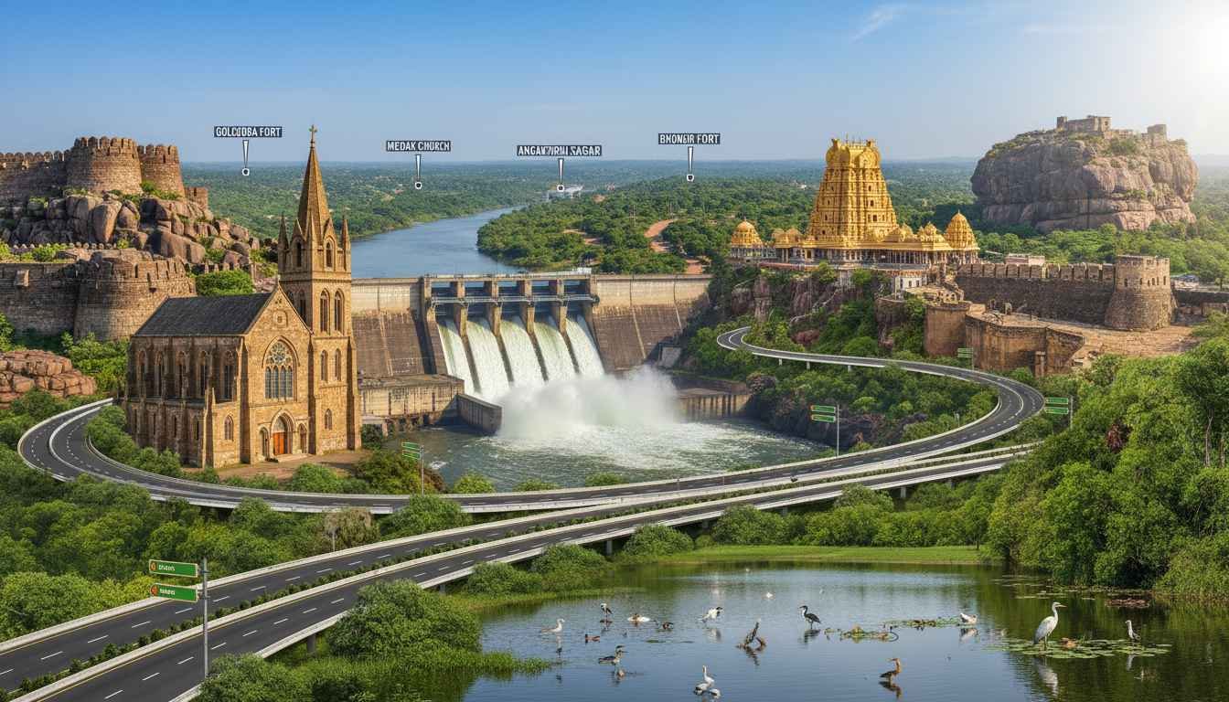 near by places to visit in hyderabad