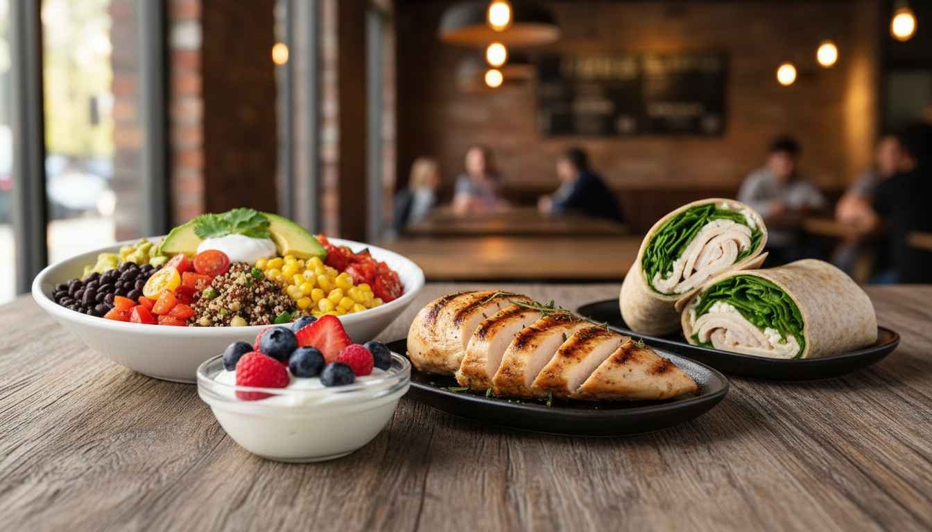 best high protein fast foods