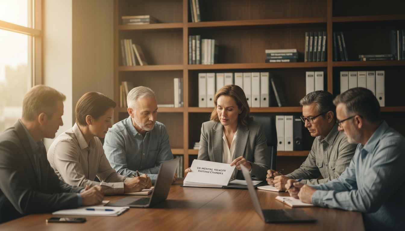 va mental health rating changes