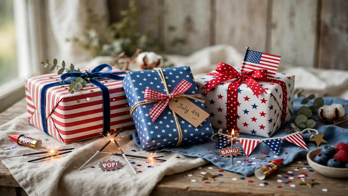 Best 4th of July gifts for him with patriotic decorations