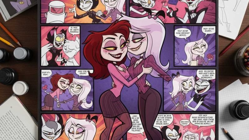 Hazbin Hotel R34 Comic