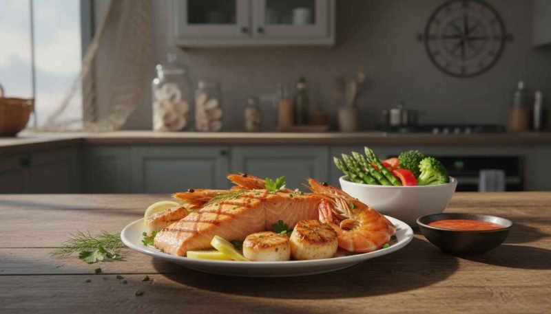 legal seafood calories