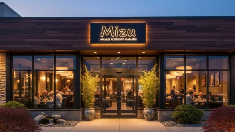 mizu japanese restaurant alabaster