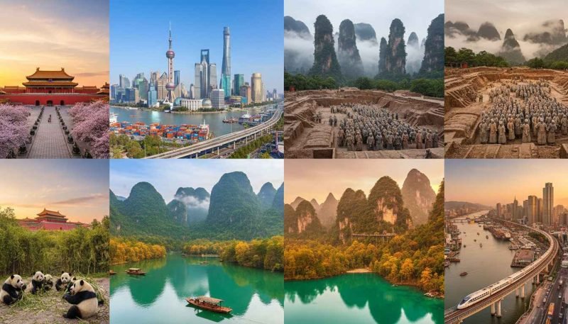 most popular places to visit in china