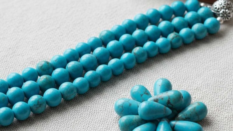 sleeping beauty turquoise beads