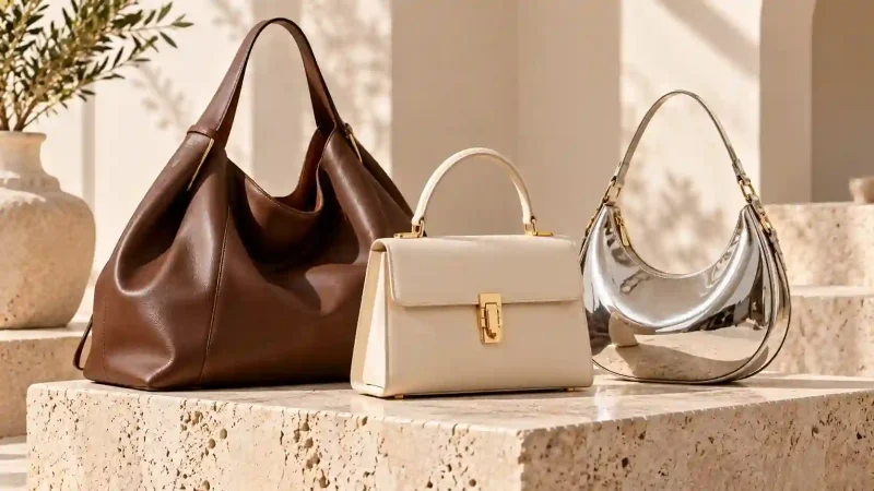 The Handbag Trends to Know and Shop Now in 2023 featuring oversized totes and quiet luxury top-handle bags