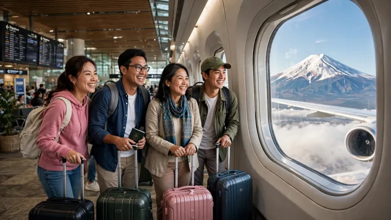 Thai travellers planning trips to top destinations in 2023 including Japan and Southeast Asia